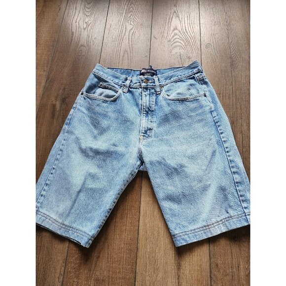 Custom Vintage 90s Denim Jean Shorts 30"‎ - Picture 2 of 6